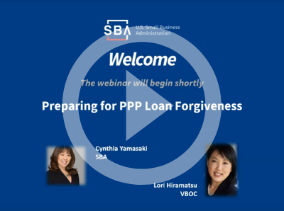 PPP Loan Forgiveness 9/17 webinar