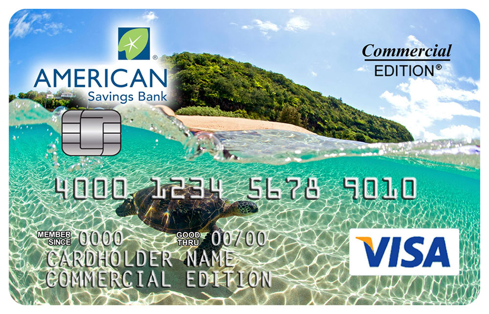commercial edition visa card