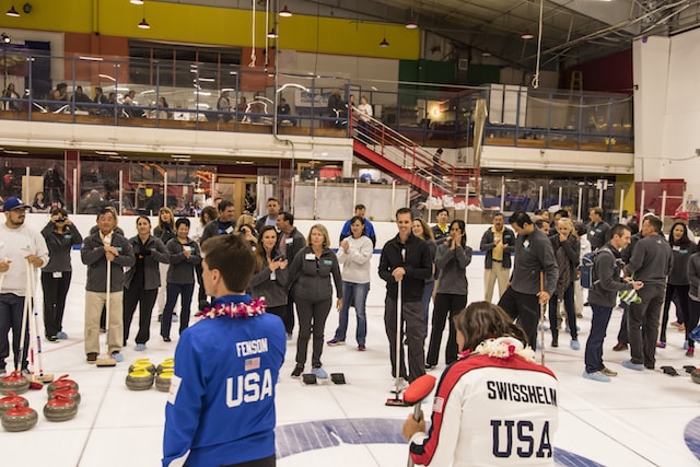 Curling 2014 Gallery 2014 curling event action photo