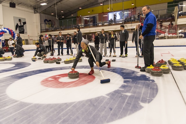 Curling 2014 Gallery 2014 curling event action photo