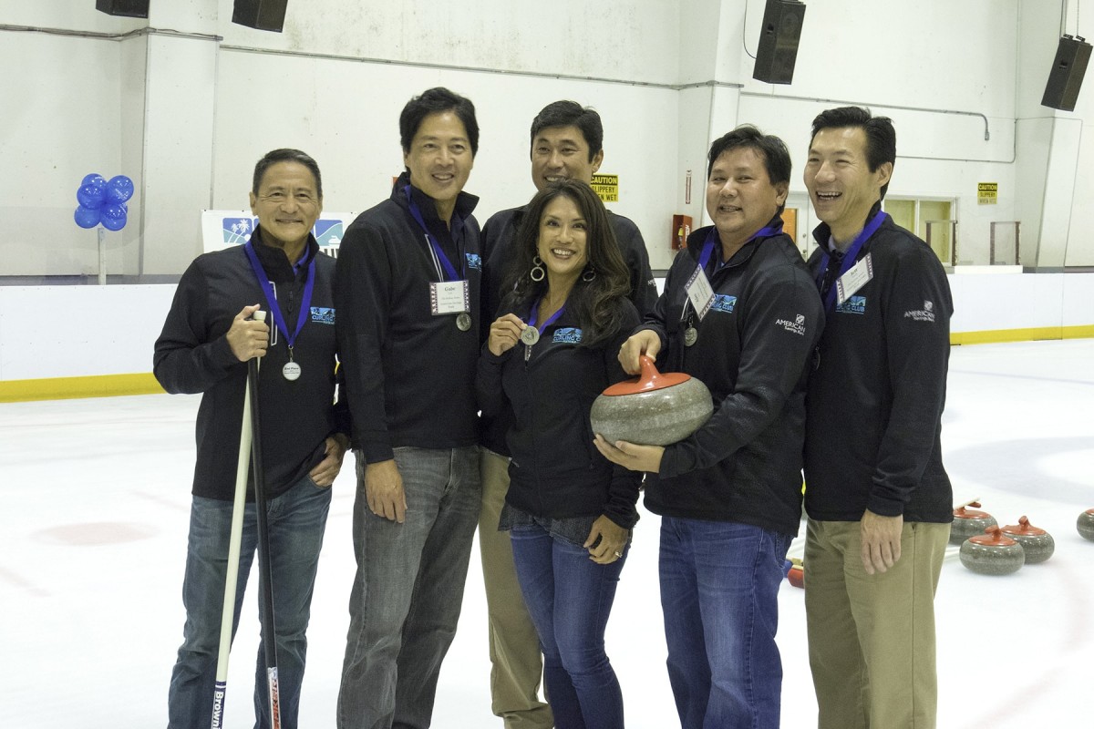 2015 curling event action photo