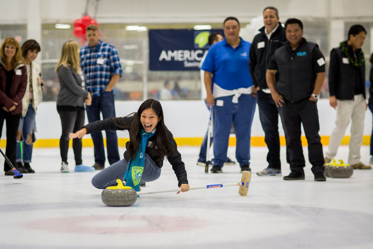 2016 curling event action photo