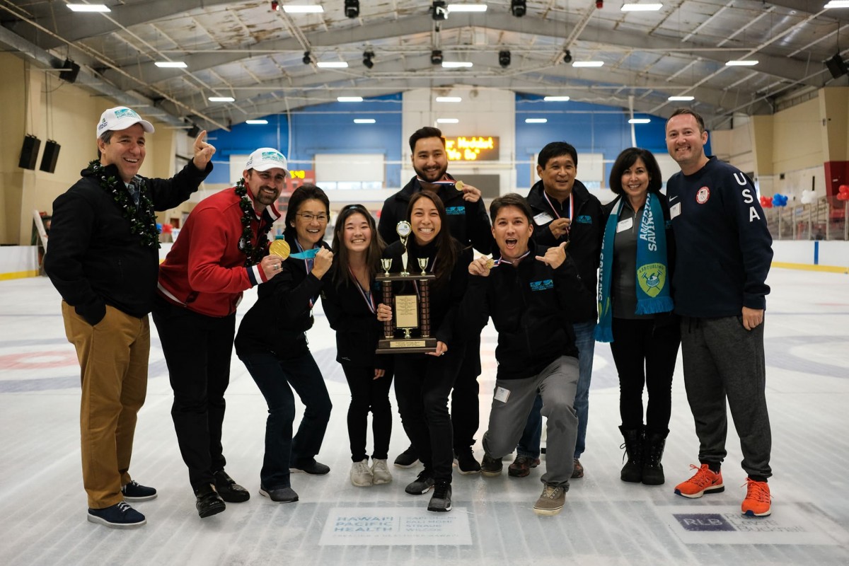 Curling 2018 Gallery 2018 curling group photo