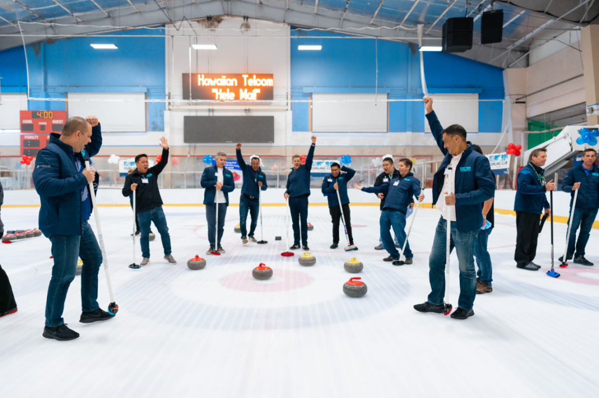 2019 curling event action photo