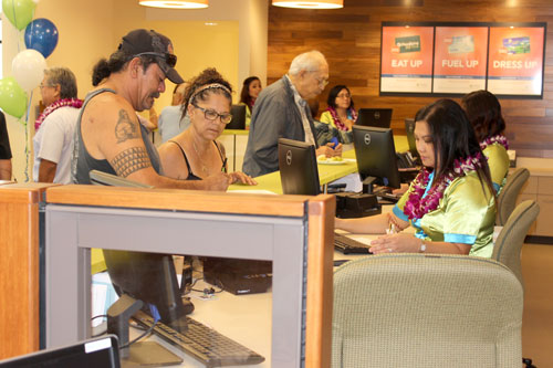 Ewa Branch helping customers