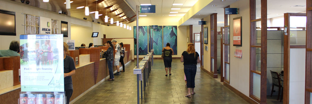 ASB Waipahu Branch Interior