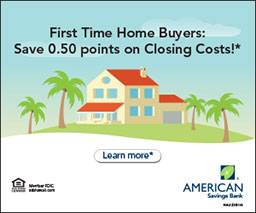 First Time Home Buyer: Save 0.50 points on Closing Costs.  Learn More.
