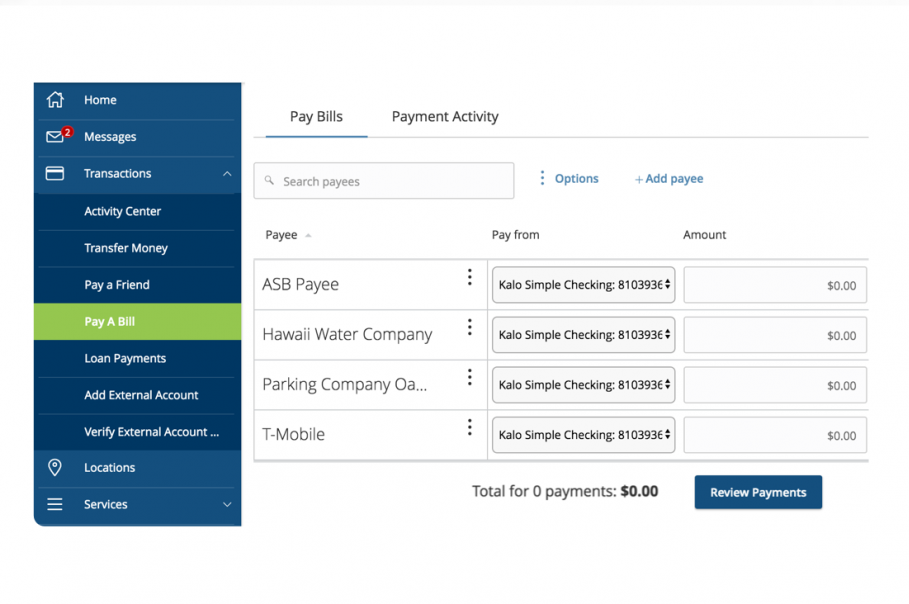 Online Banking American Savings Bank Hawaii