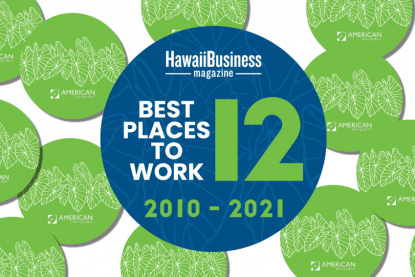 12 Years as a Best Places to Work in Hawaii Thumbnail