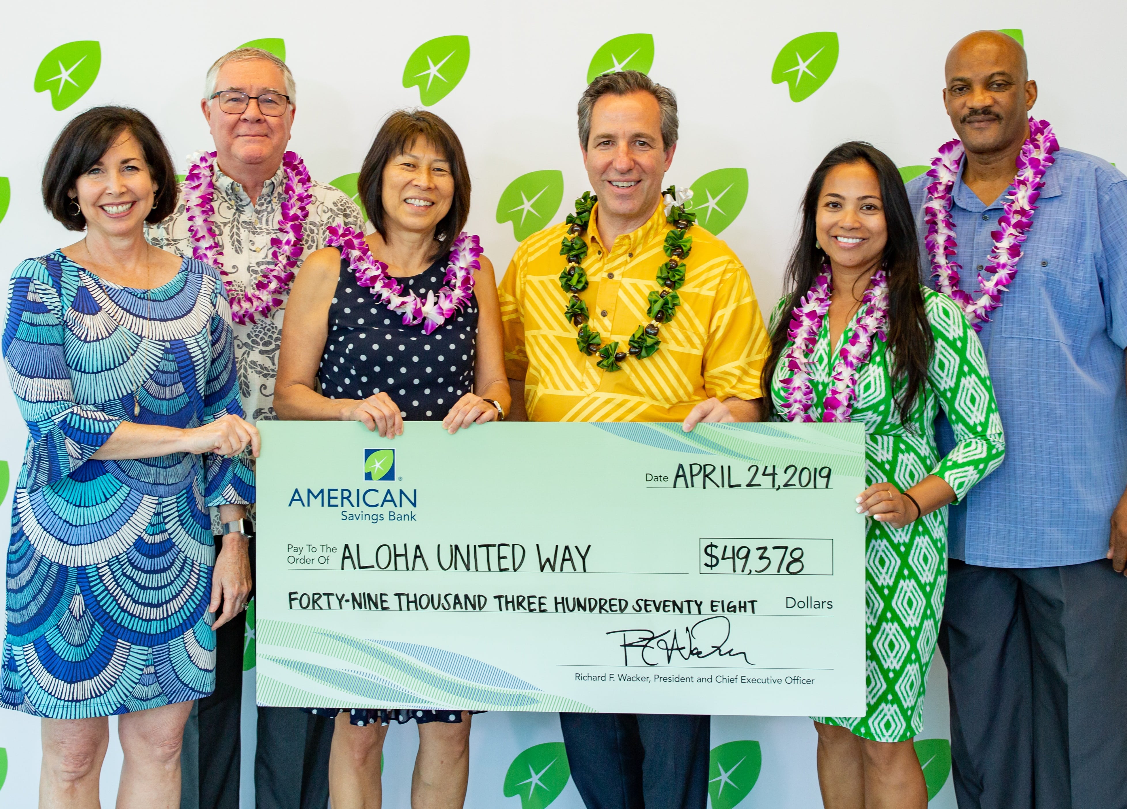 Aloha United Way Donation