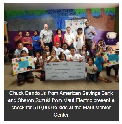$10K Grant Supports Disadvantaged Maui Youth at Hale Makana