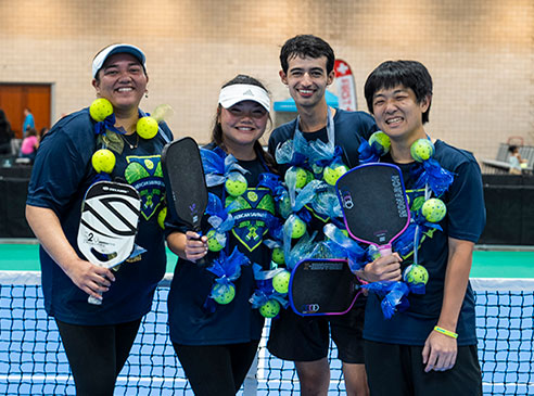 Pickleball team for ASB