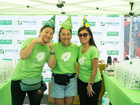 ASB tent at Keiki Street Festival