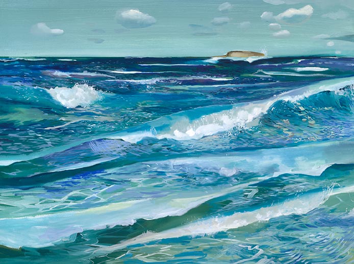 Saumolia Puapuaga's Malaekahana Islet Art