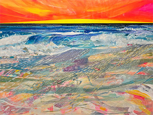 Saumolia Puapuaga's Sunrise to Sunset Art