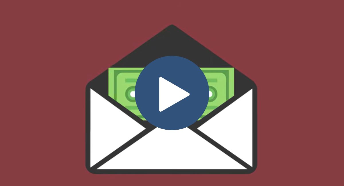 Money going into envelope thumbnail