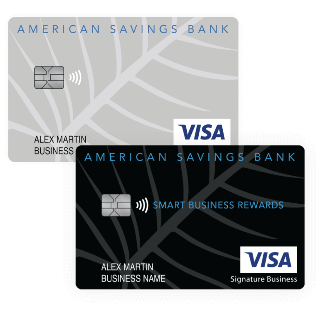 VISA Business Cash Preferred, Real Rewards and Smart Business Credit Card