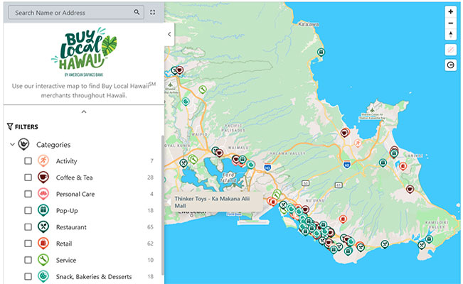 Buy Local Map