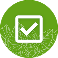 Green checkbox icon