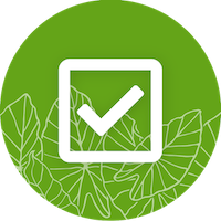 green checkmark icon