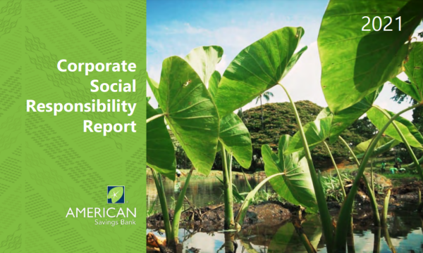 Environmental Social Governance report