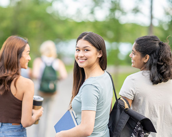 Female college student