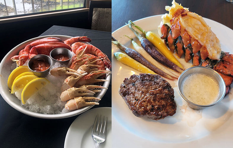 WSW The Steakhouse food