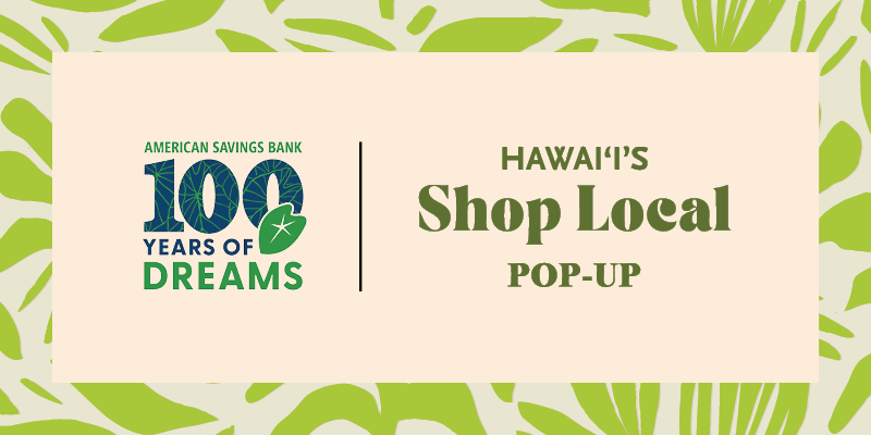 Hawaii local pop-up hero
