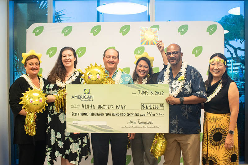 Aloha United Way $69,266 Donations