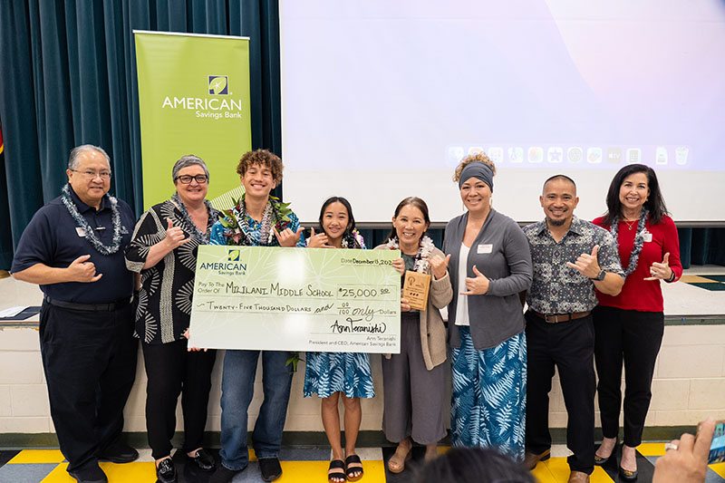 Mililani Middle KeikiCo Winner