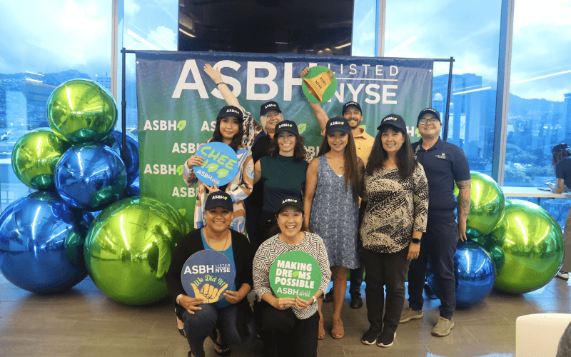 ASB Balloon decor, food and hats for teammates