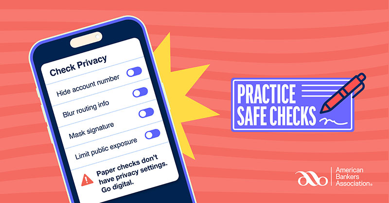 Practice Safe Checks Graphic