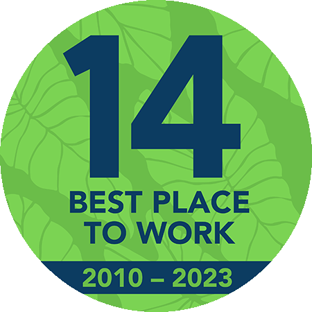 Best Place to Work 14 Years In A Row