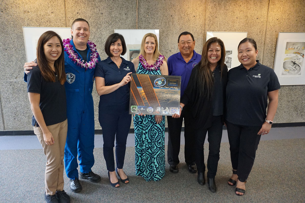 NASA Astronaut Visits Hilo for Onizuka Science Day